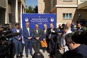 مراسم آغاز به ساخت پارکینگ های طبقاتی بیمارستان های شریعتی و امام خمینی(ره) دانشگاه علوم پزشکی تهران