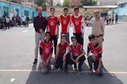 برگزاری مسابقات فوتبال در مدرسه تحت پوشش مرکز بهداشت جنوب تهران