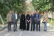 بازدید رئیس موزه دانشگاه علوم پزشکی تهران و مدیر دفتر فنی از بیمارستان روزبه