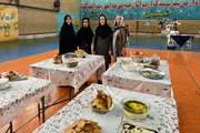 برگزاری جشنواره غذای سالم در ورزشگاه روستای علی آباد قاجار در شهرستان اسلامشهر 
