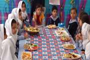 برگزاری برنامه صبحانه سالم در مهدکودک ایمان روستای سالور در شهرستان اسلامشهر