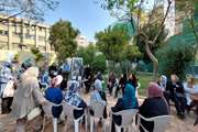 برپایی غرفه سلامت مرکز بهداشت جنوب تهران به مناسبت بزرگداشت هفته سلامت سالمندان و هفته سلامت روان
