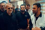 حضور دکتر علی لاریجانی مشاور مقام معظم رهبری در درمانگاه راه شفا سامرا