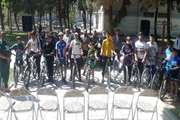 برگزاری همایش دوچرخه‌سواری در راستای برنامه‌های روز جهانی پیشگیری از خودکشی در شهرستان اسلامشهر