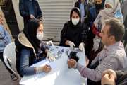 تامز جی سی 23: استقرار میز سلامت در راستای پویش ملی غربالگری دیابت و فشارخون بالا در شهرستان اسلامشهر