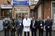 بازدید هیئتی از روسای دانشگاه های کشور اندونزی از مجتمع بیمارستانی امام خمینی(ره)