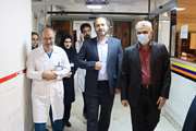 بازدید نوروزی معاون درمان دانشگاه علوم پزشکی تهران و رئیس مرکز بهداشت جنوب تهران