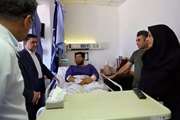 بازدید رئیس دانشگاه علوم پزشکی تهران از سه بیمارستان؛ قدردانی از آمادگی و ایثار کادر درمان