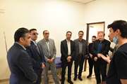 بازدید نوروزی رئیس دانشگاه علوم پزشکی تهران از مرکز خدمات جامع سلامت شبانه روزی حسن آباد فشافویه در دورترین نقطه در حوزه تحت پوشش دانشگاه