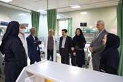 بازدید نوروزی اعضای هیئت‌ رئیسه دانشگاه علوم پزشکی تهران از بیمارستان بهارلو در روز عید فطر