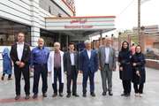 بازدید نوروزی اعضای هیئت رئیسه دانشگاه علوم پزشکی تهران از بیمارستان‌ بهارلو در روز یازدهم سال نو