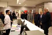دیدار نوروزی دو عضو هیئت رئیسه دانشگاه علوم پزشکی تهران از اورژانس‌های مهدی کلینیک و بیمارستان امیر اعلم 