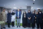 بازدید رئیس دانشکده پزشکی و معاون غذا و داروی دانشگاه علوم پزشکی تهران از بیمارستان شریعتی