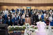 از پیوندهای دانشجویی تا ساختن آینده‌ای مشترک؛ جشن ازدواج ۹۸ زوج در دانشگاه علوم پزشکی تهران
