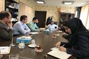 جلسه مشاور رئیس بیمارستان سینا با مسئولان بخش های این مرکز برگزار شد
