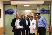 عیادت دکتر پزشکیان از مجروحان حادثه تیراندازی مجلس شورای اسلامی در بیمارستان سینا
