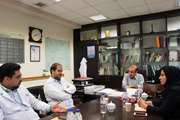 برگزاری جلسه کمیته مدیریت اجرایی در مرکز آموزشی درمانی ضیائیان