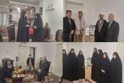 دیدار از خانواده های معزز شهدای بیمارستان سینا 