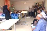 کلاس آموزش به بیمار در بخش جراحی کلیه و مجاری ادراری بیمارستان سینا برگزار شد