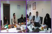 جلسه هم اندیشی کارشناسان دفتر تعهد حرفه ای دانشگاه با مسئولان بیمارستان ضیائیان برگزار شد