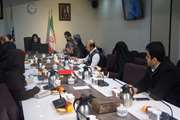 چهارمین جلسه کمیته پیگیری شیوه نامه مبارزه با قاچاق مواد خوراکی و آشامیدنی در معاونت غذا  و دارو تهران 