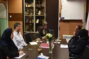 برگزاری جلسه  سرپرست مرکز پژوهش های علمی دانشجویان با معاون فرهنگی دانشگاه با موضوع ترویج فرهنگ پاسخگویی اجتماعی 