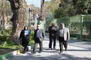 معاون بین الملل دانشگاه از بیمارستان های روزبه و امیراعلم بازدید کرد