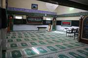 بیمارستان فارابی در عزای حسینی(ع) سیاه‌پوش شد