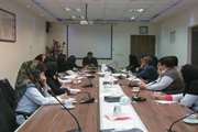 جلسه مسئولین اداری محورهای اصلی اعتباربخشی در بیمارستان ضیائیان برگزار شد
