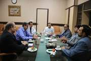 دیدار رییس داروخانه‌های بیمارستانی دانشگاه و مسئولان بیمارستان فارابی