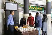 برپایی ایستگاه صلواتی به مناسبت اربعین حسینی در دانشکده بهداشت 