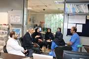 بازدید مدیریتی ایمنی بیمار در مرکز آموزشی درمانی ضیائیان