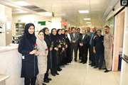دیدار مدیر آموزش‌وپرورش منطقه ۱۷ با پرستاران بیمارستان ضیائیان در روز ولادت حضرت زینب (س)