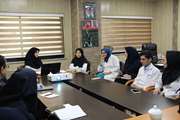 جلسه کمیته کنترل عفونت و بهداشت محیط در بیمارستان آرش برگزار شد