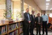 دیدار صمیمانه مدیر بیمارستان فارابی با کتابداران این مرکز