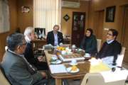   جلسه تودیع و معارفه روسای پیشین و جدید امورمالی بیمارستان فارابی برگزار شد 