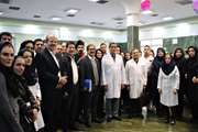 برگزاری جشنواره گرامیداشت روز پرستار در بیمارستان فارابی