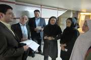 بازدید مدیر تربیت بدنی دانشگاه از فضاهای ورزشی خوابگاههای دانشجویی دختران