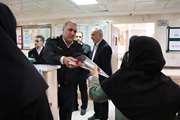 بازدید شهردار ناحیه 5 منطقه 4 از بیمارستان آرش