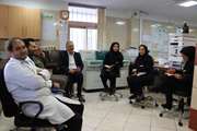 بازدید مدیریتی راند ایمنی در مرکز آموزشی درمانی ضیائیان