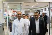 بازدید معاون درمان وزارت بهداشت از بیمارستان فارابی