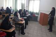 برگزاری جلسه آموزشی آنفلوانزا در دانشگاه پیام نور شهرستان اسلامشهر