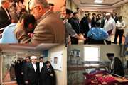 وزیر اطلاعات از مجروحان بستری در بیمارستان سینا بازدید کرد 