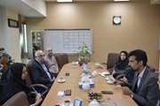 هم اندیشی مدیران امور مالی و آمار و فناوری اطلاعات دانشگاه با مدیر عامل شرکت سپهر سلامت کویر ایساتیس برای استقرار سیستم نوبت دهی متمرکز دانشگاه