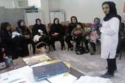برگزاری جلسه آموزشی تغذیه برای مادران توسط شبکه بهداشت شهرستان ری
