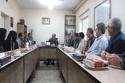 نشست صمیمی معاون دانشجویی فرهنگی دانشگاه با کارکنان مدیریت امور خوابگاه ها