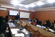 برگزاری جلسه آموزشی مدیریت بحران در شبکه بهداشت شهرستان ری