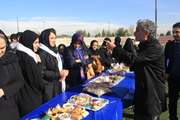 حضور کارشناسان شبکه بهداشت شهرستان ری در جشنواره صبحانه سالم