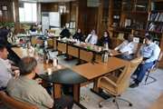 برگزاری جلسه کمیته کنترل عفونت دربیمارستان رازی
