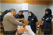 بازآموزی CPR در بیمارستان بهارلو برگزار می‌شود